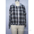 Flanellplaidjacke für Frauen